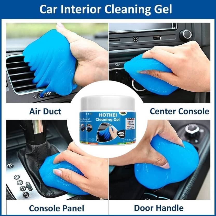 HOTKEI Multipurpose Reusable Dust & Dirt Cleaning Gel, Cleaning Slime 200gm