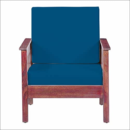 LAZI | Blue set of 2 cushion cover on livebetterindia.com