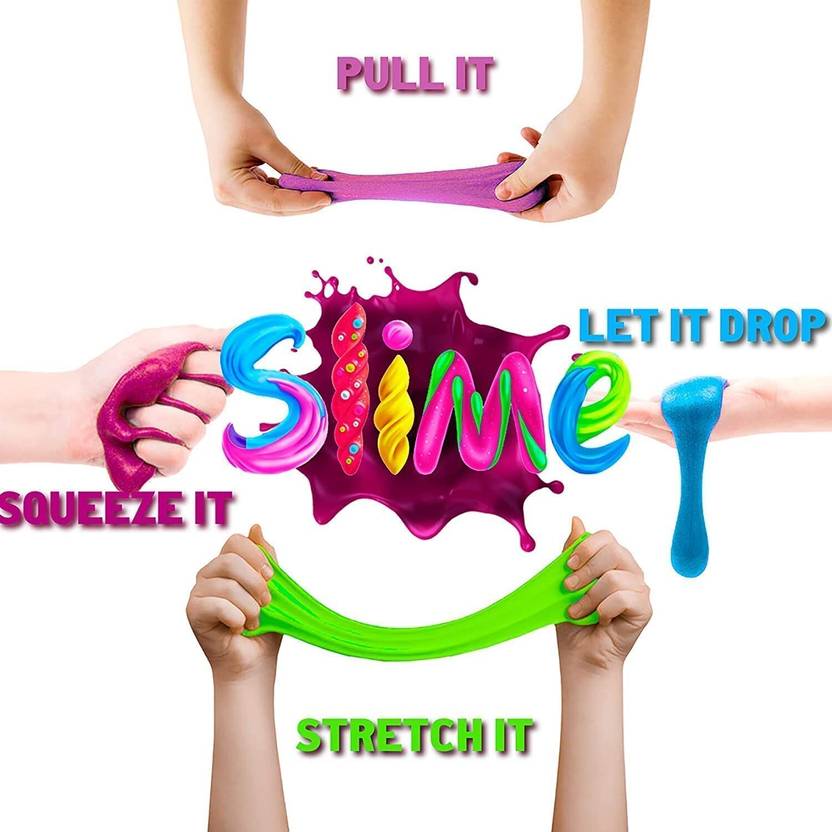 SNEKI Blue Slime Glue DIY Putty Slime Making Liquid