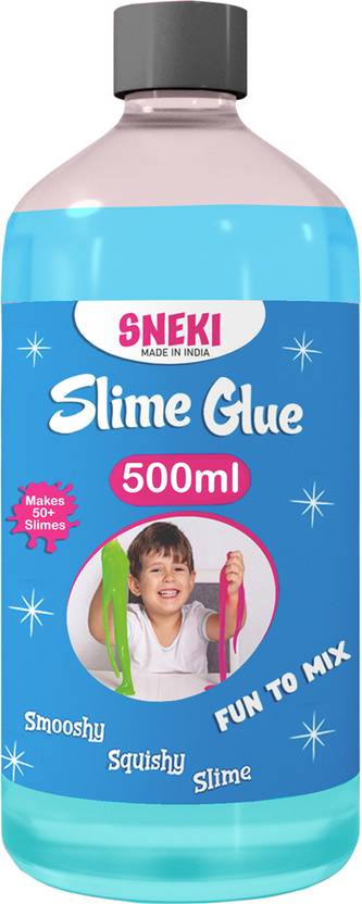 SNEKI Blue Slime Glue DIY Putty Slime Making Liquid