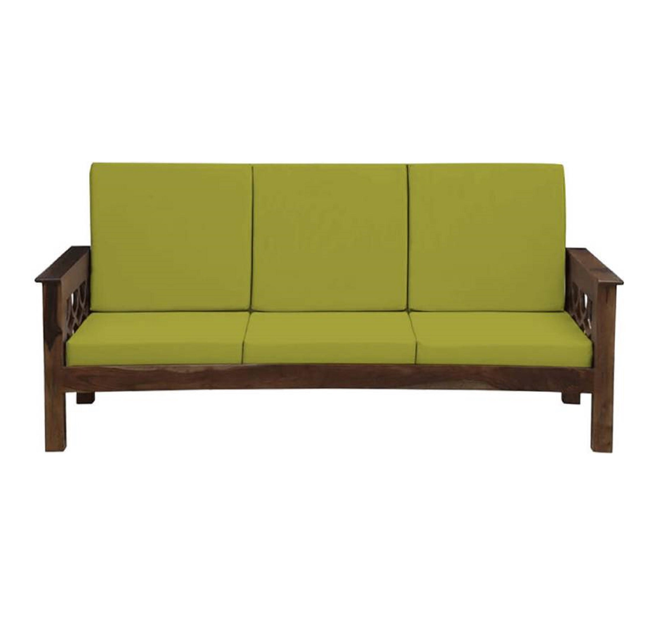 HOTKEI | Olive green wooden sofa Cover for cushion on livebetterindia.com