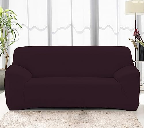 LAZI 3 Seater Polyester Stretchable Full Sofa Cover and Sofa Slipcover