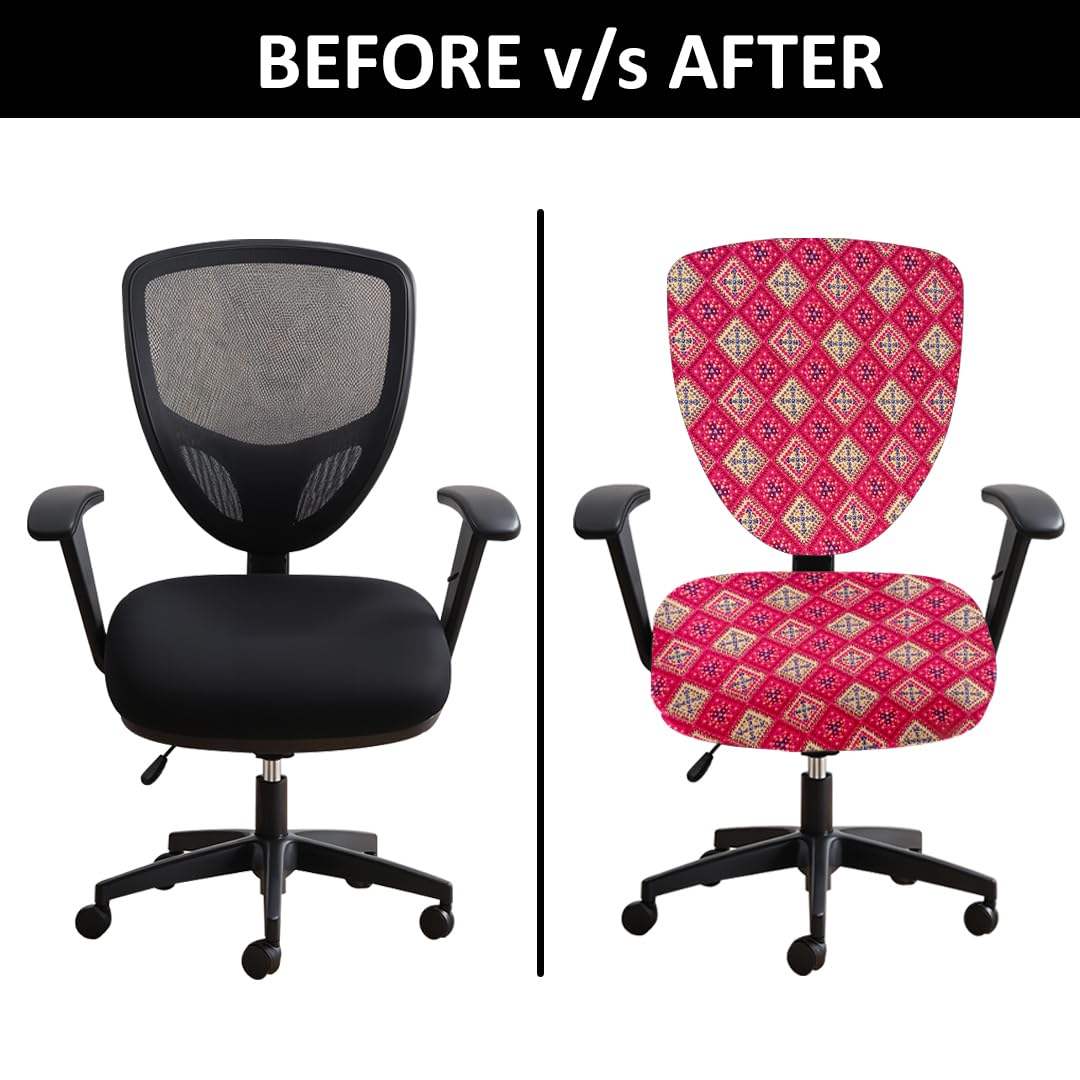 Hotkei | Transform stained chair with chair cover on livebetterindia.com
