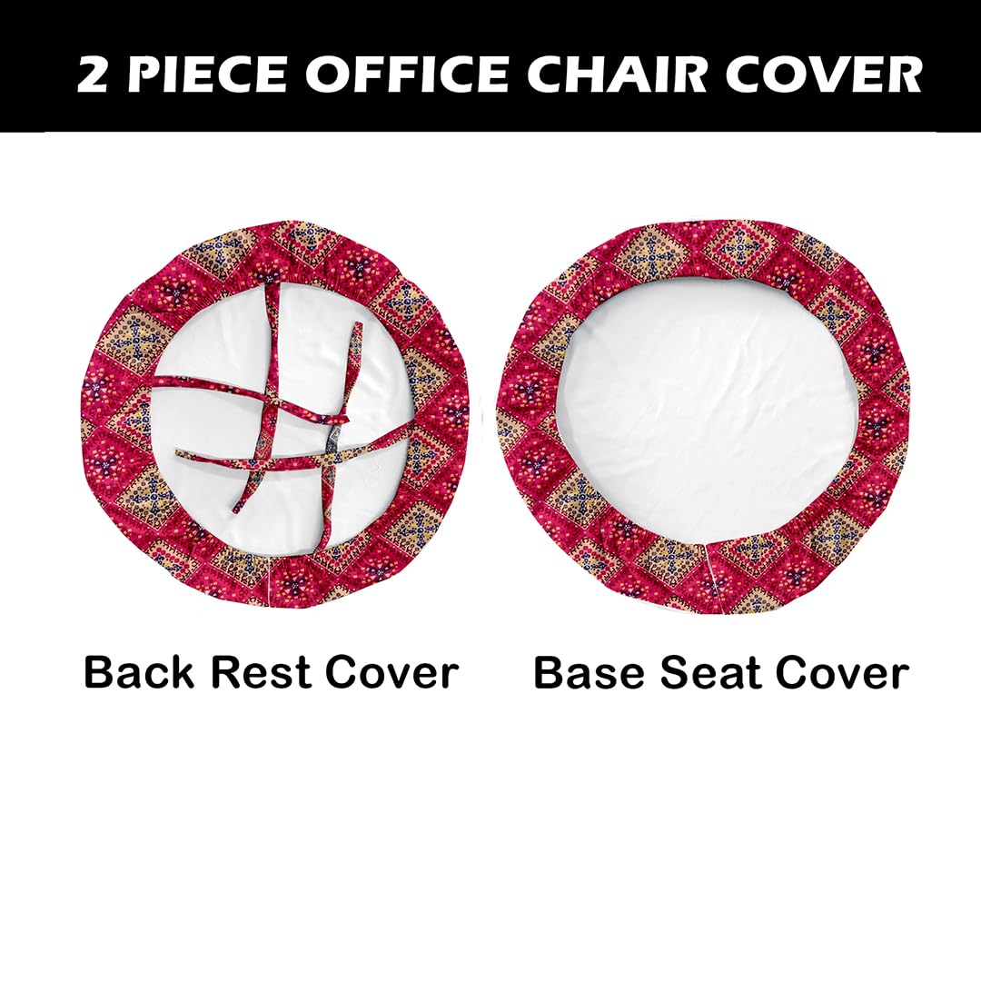 Hotkei | Lace stitched office backrest cover on livebetterindia.com