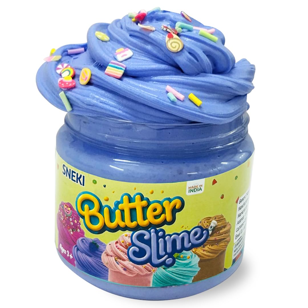 Sneki | Periwinkle creative slime for kids on livebetterindia.com