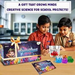 SNEKI DIY Crystal Kit Home Science Experiment Kit for Kids