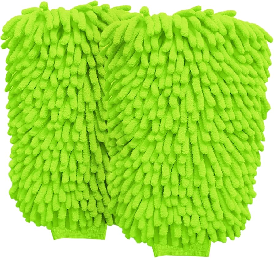 Lazi | Green Mitt Multipurpose cleaning mitt glove on livebetterindia.com