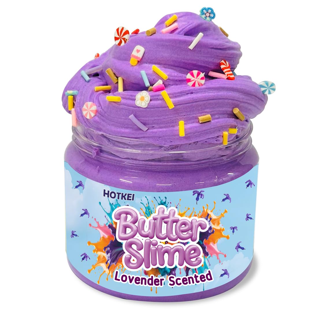 HOTKEI Purple cloud slime for kids playtime on livebetterindia.com