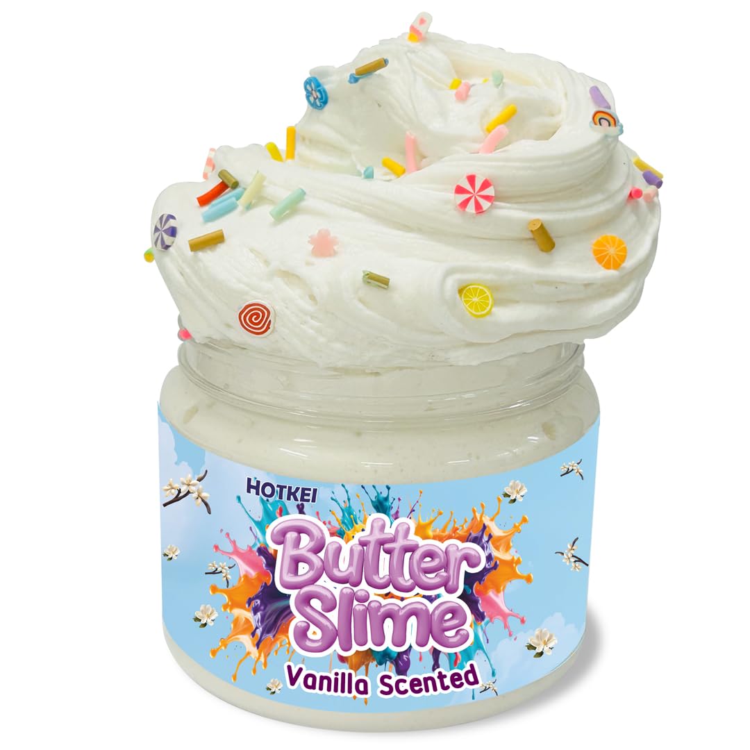 HOTKEI | white Scented butter slime with sprinkler on livebetterindia.com