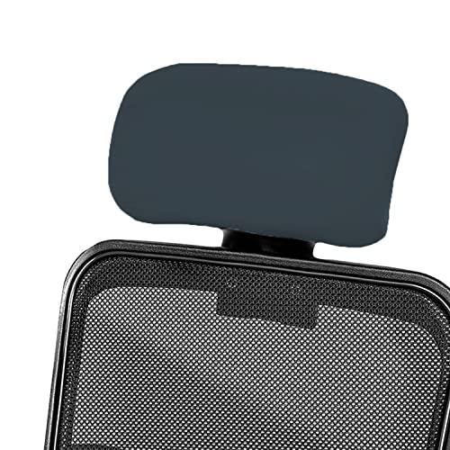 LAZI | Dark Grey Headrest Protector for Boss chair on livebetterindia