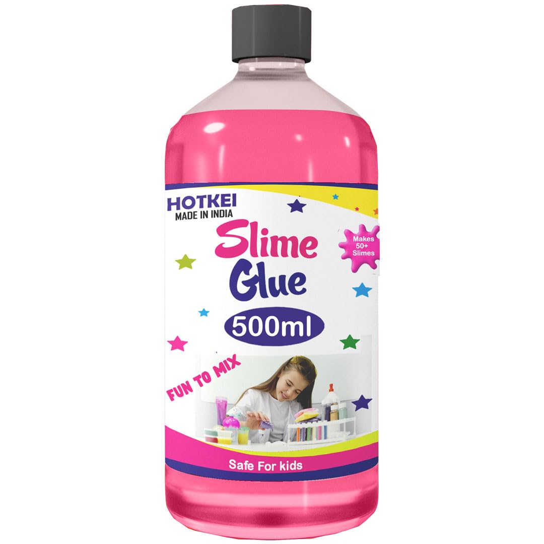 Hotkei | Rose scented 500ml Slime Glue for slime making on livebetterindia.com