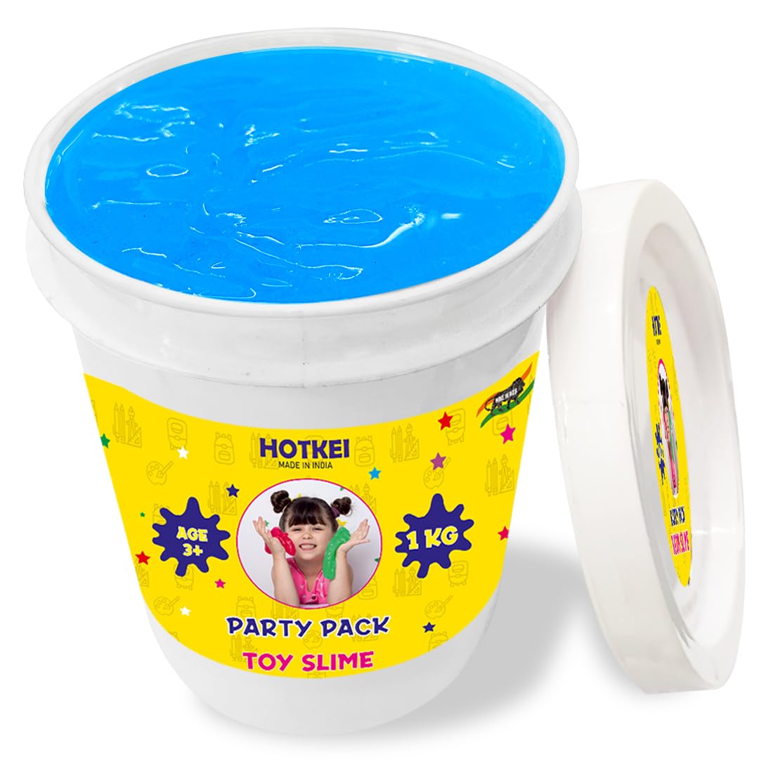 HOTKEI Colored Fruit Scented Slime 1kg Bucket for Kids Playing