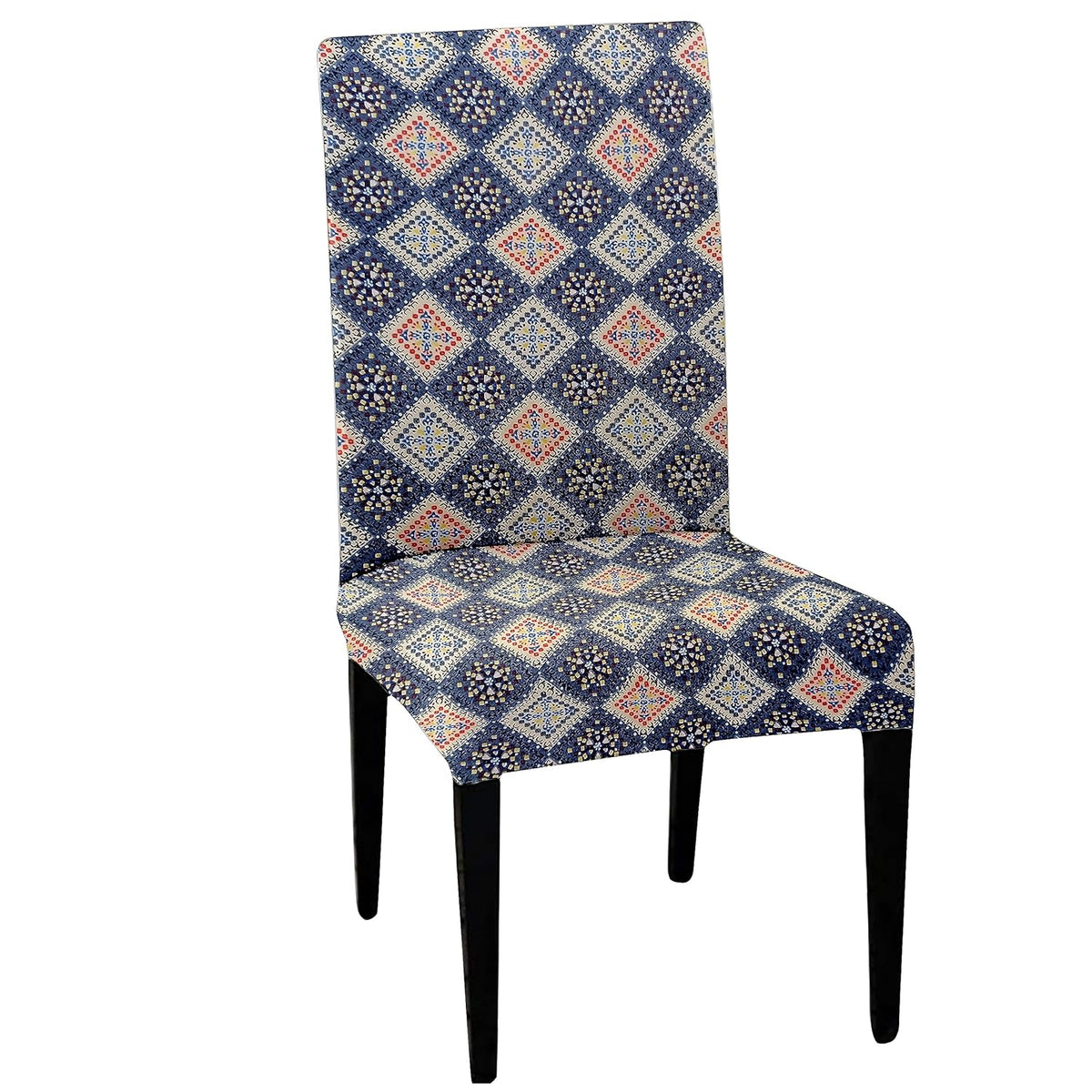 HOTKEI Graphic Printed Dining Chair Cover Stretchable Cushion Slipcover and Seat Protector