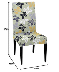 Hotkei | sizes of Green printed chair covers on livebetterindia.com
