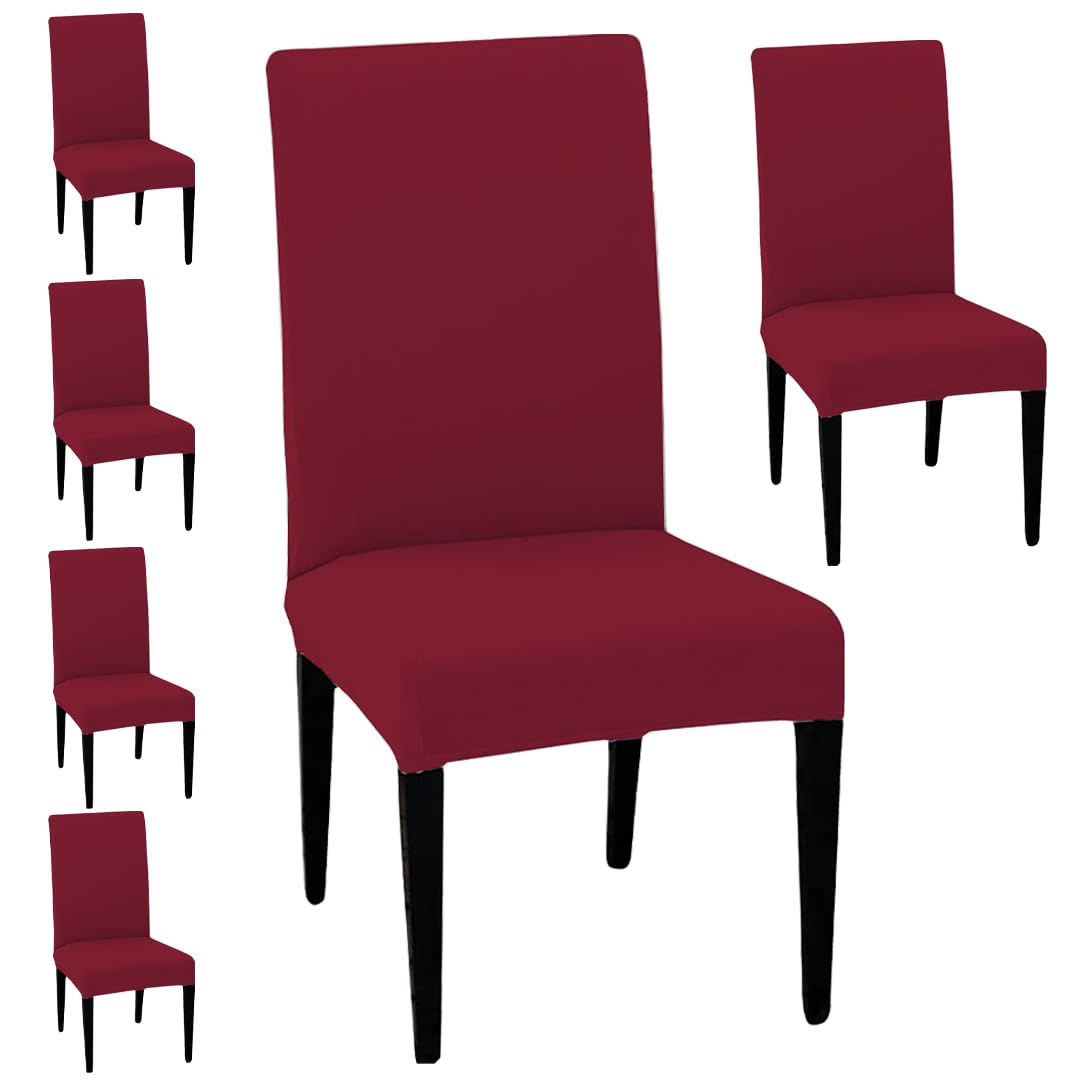 Hotkei | Pack of 6 Seater chair cover and protector on livebetterindia.com