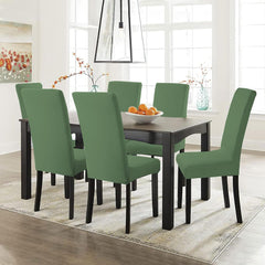 HOTKEI Polyester Pista Elastic Stretchable Chair Cover Slipcover for Dining Chair