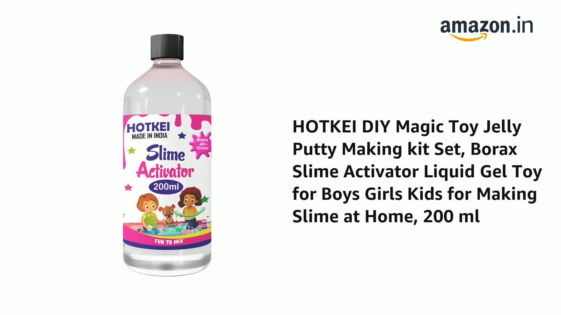 HOTKEI Slime Activator Liquid for DIY Slime Making at Home