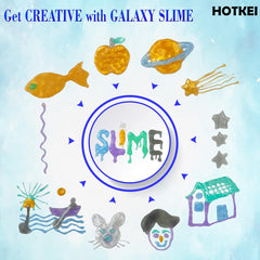Hotkei | Shimmer slime on || galaxy slime on livebetterindia.com