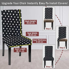 LAZI | printed dining chair cover on livebetterindia.com