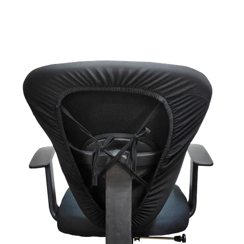 LAZI | Backrest cover and protector for office chair on livebetterindia.com