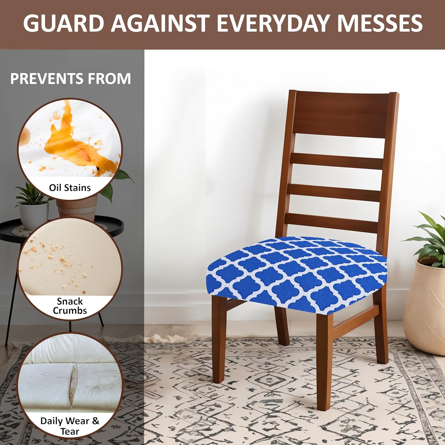 LAZI | Dust and Dirt protecting dining base cover on livebetterindia.com