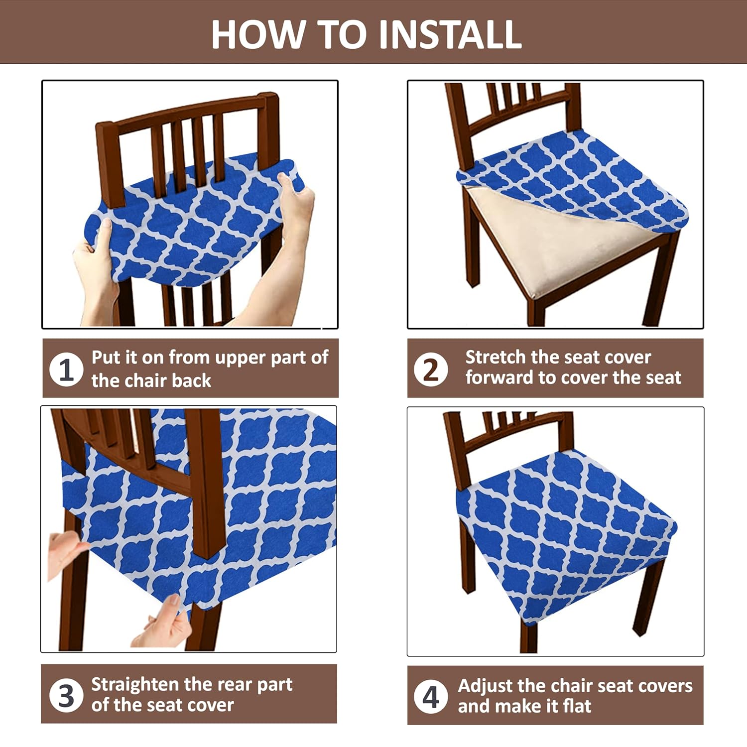 LAZI | easy to install chair cover on livebetterindia.com