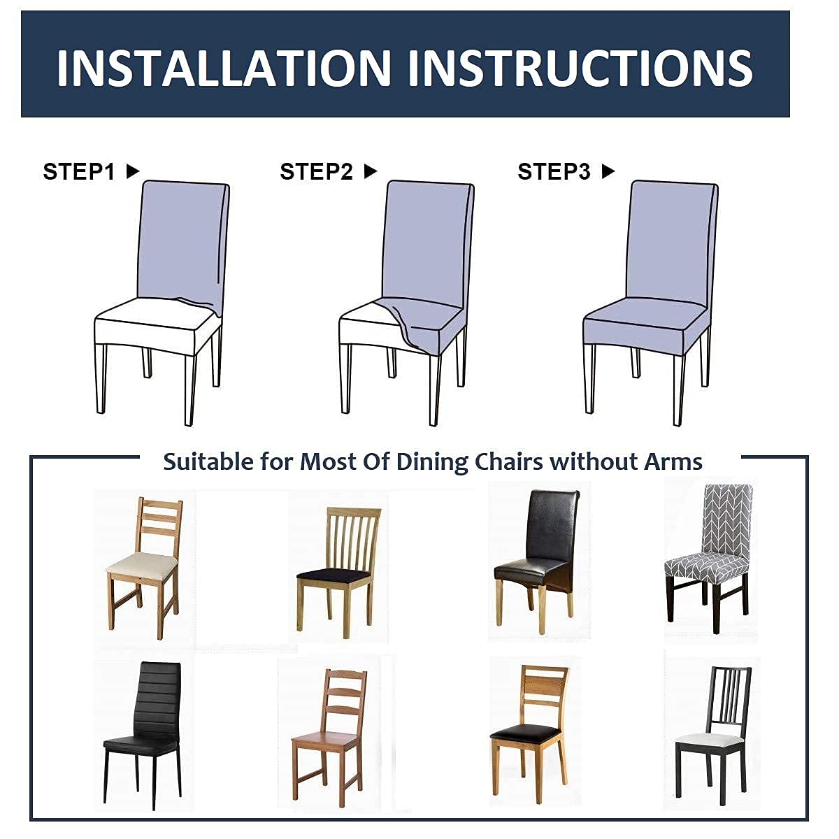 LAZI | how to put chair covers on livebetterindia.com