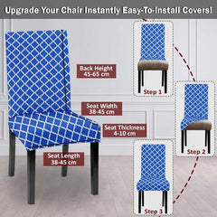 LAZI | best dining room chair covers installation on livebetterindia.com