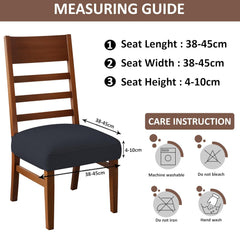 Lazi | Grey chair cushion cover on livebetterindia.com