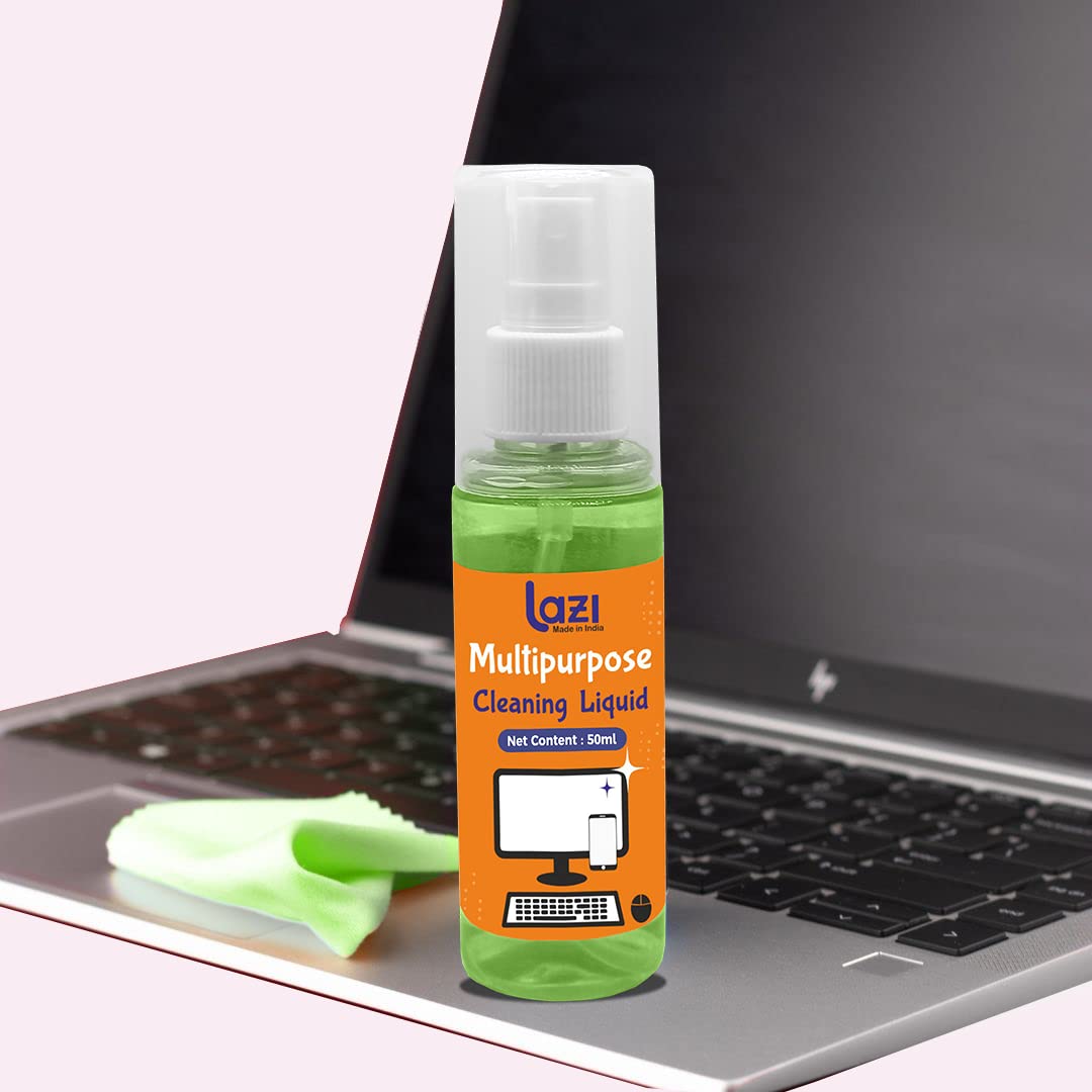 LAZI | Green apple scented multipurpose cleaning Spray on livebetterindia.com