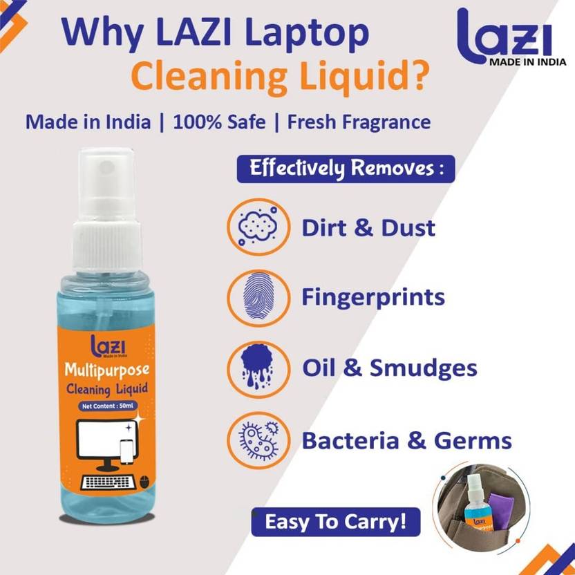 LAZI | Why to use laptop cleaning spray on livebetterindia.com