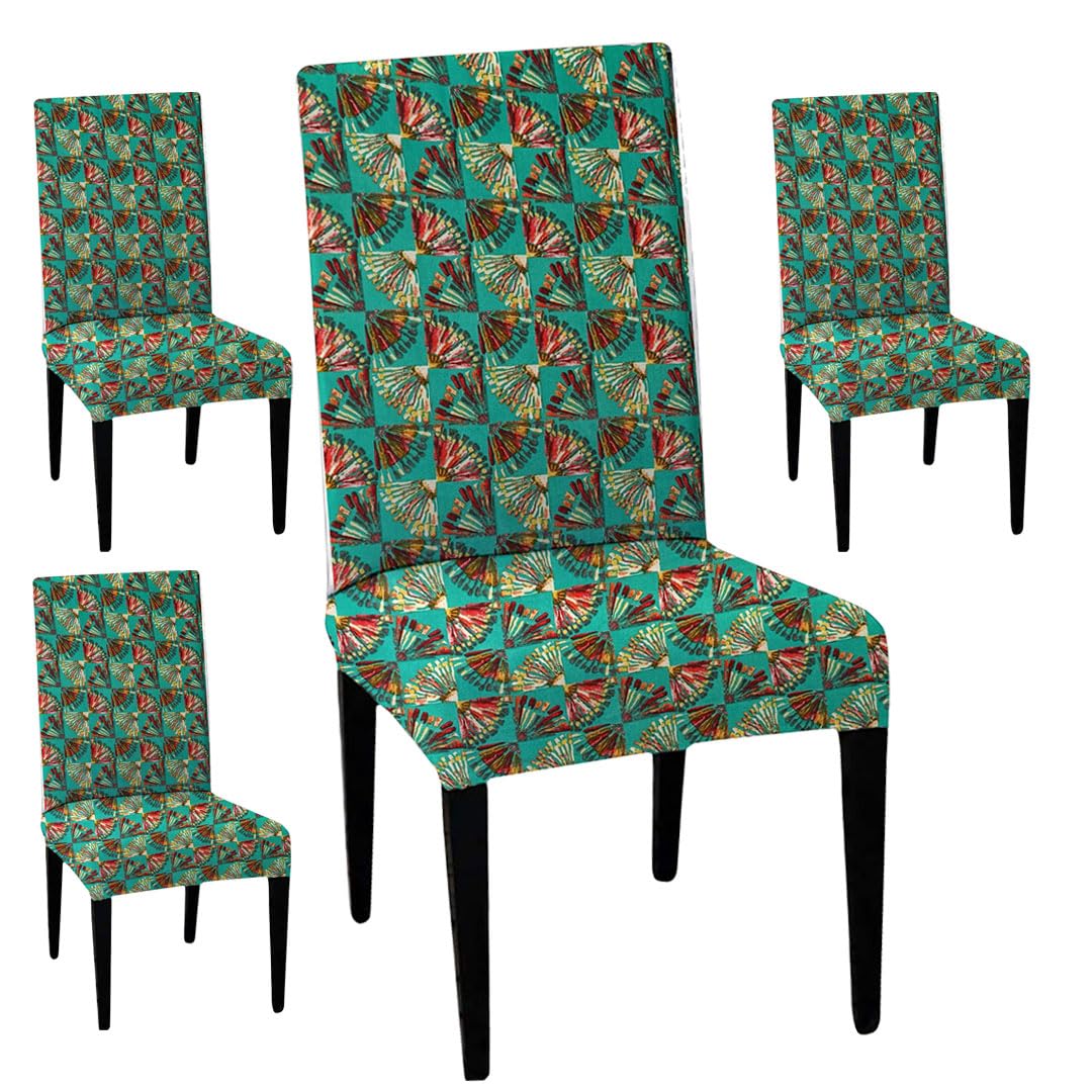 LAZI | dining chair covers set of 4 on livebetterindia.com