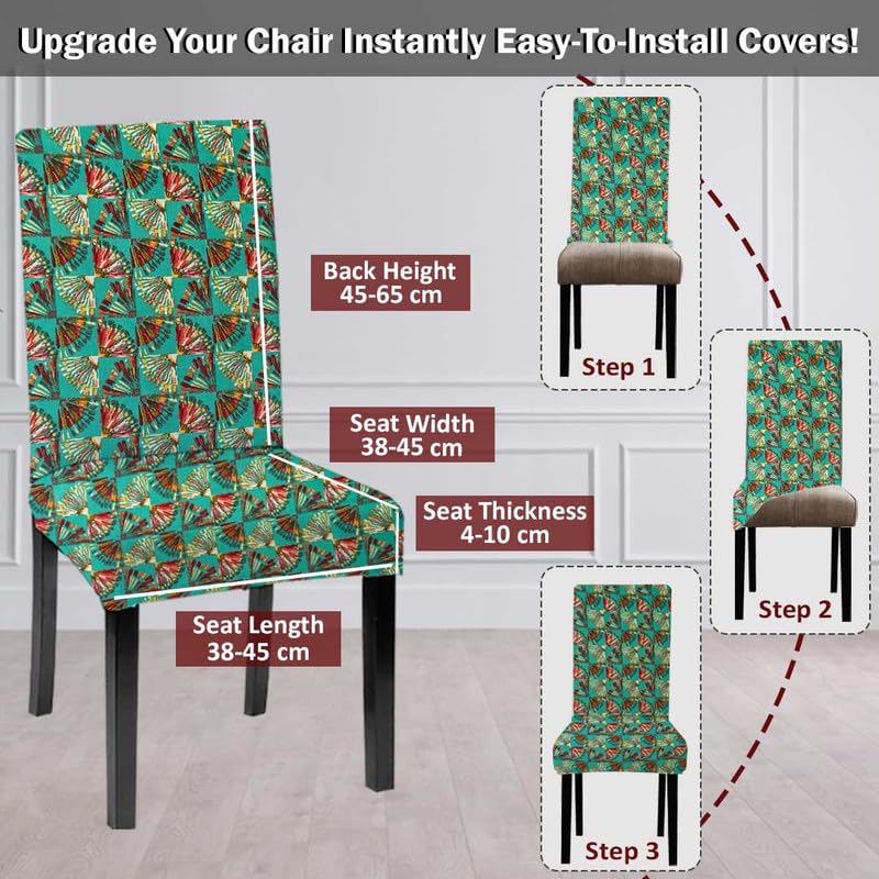 LAZI | chair back covers for dining room chairs on livebetterindia.com