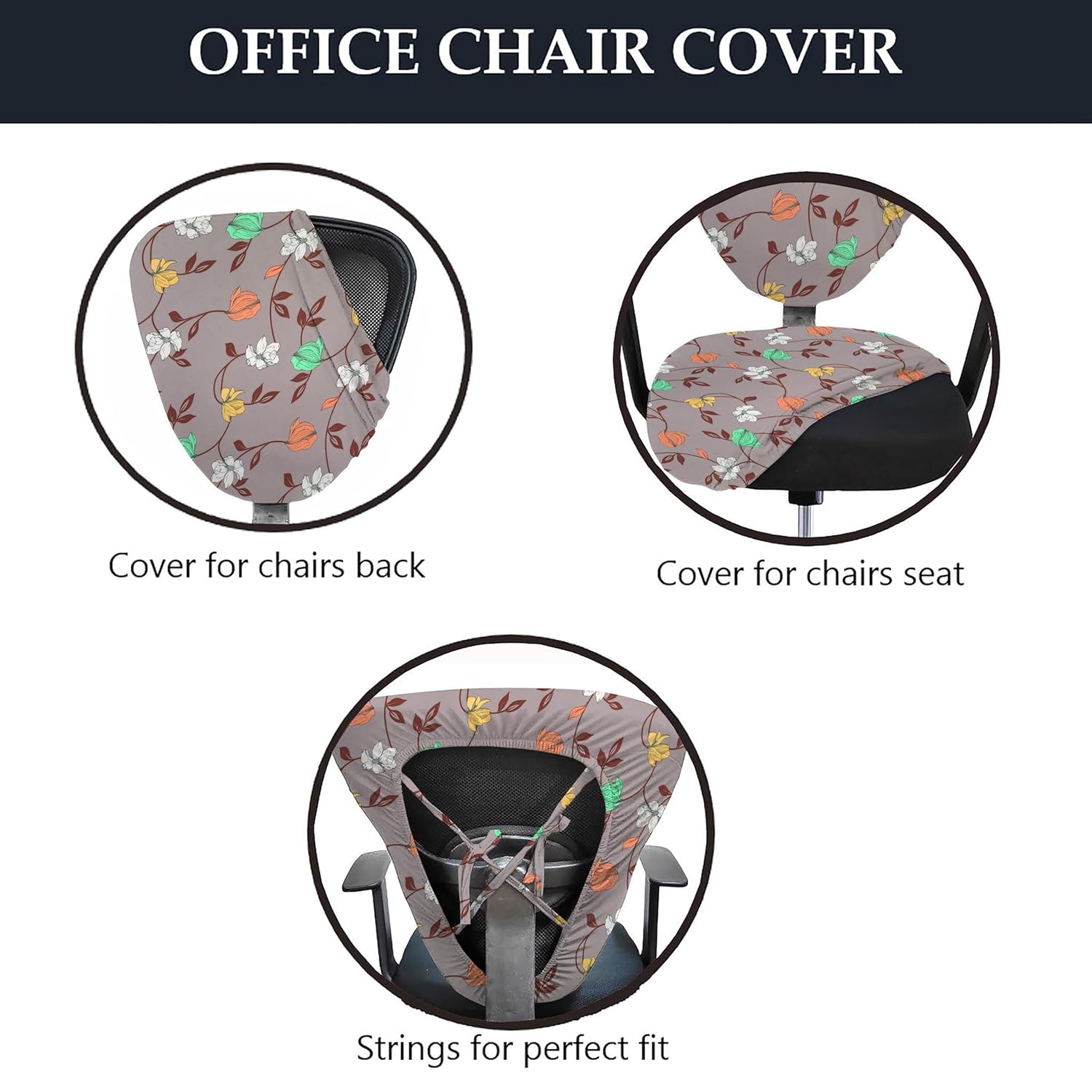 LAZI | Office chair cover for office chair on livebetterindia.com