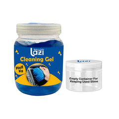 LAZI | 500 gm Cleaning Gel with empty container on livebetterindia.com 