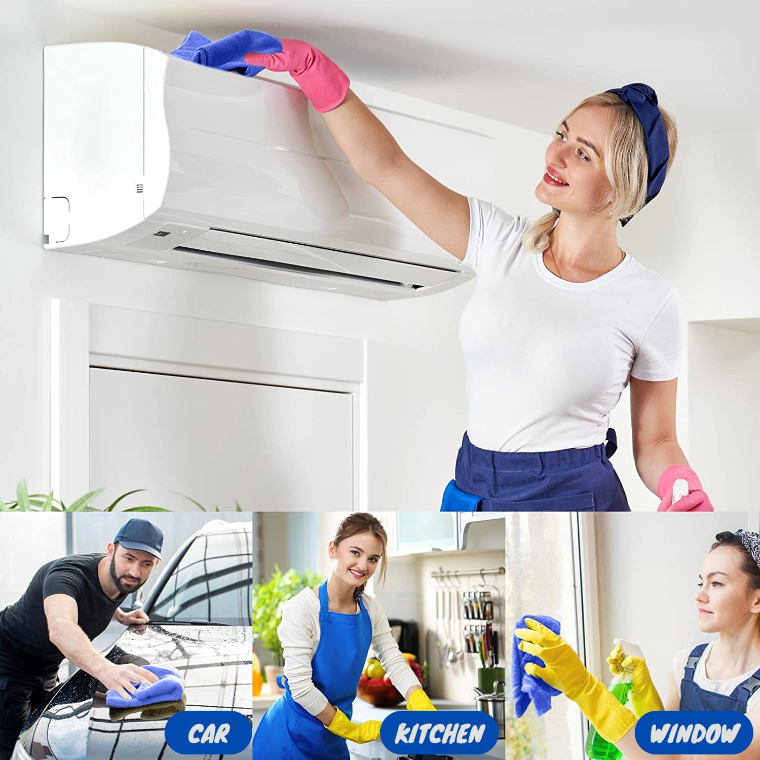 LAZI | Multipurpose cleaning cloth on livebetterindia.com