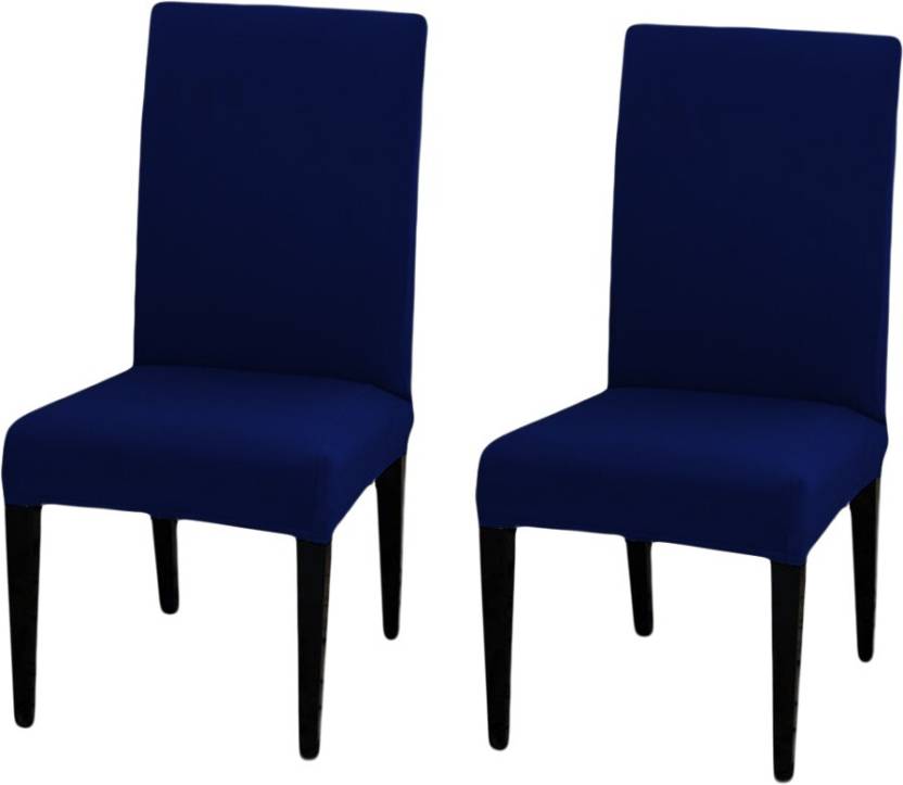 LAZI Navy Blue Dining Chair Seat Cover Slipcover for Dining Table chair Cover