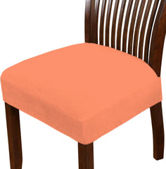 LAZI Peach Dining Base Cover, Chair Cushion Protector and Slipcover for Dining Chair