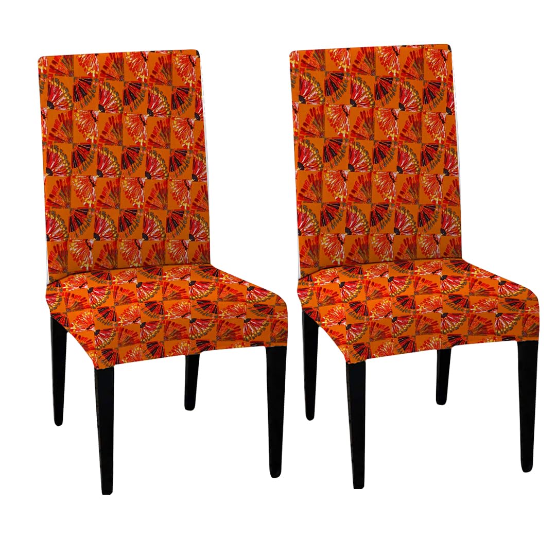 LAZI Pack of 2 printed dining cushion protector on livebetterindia.com