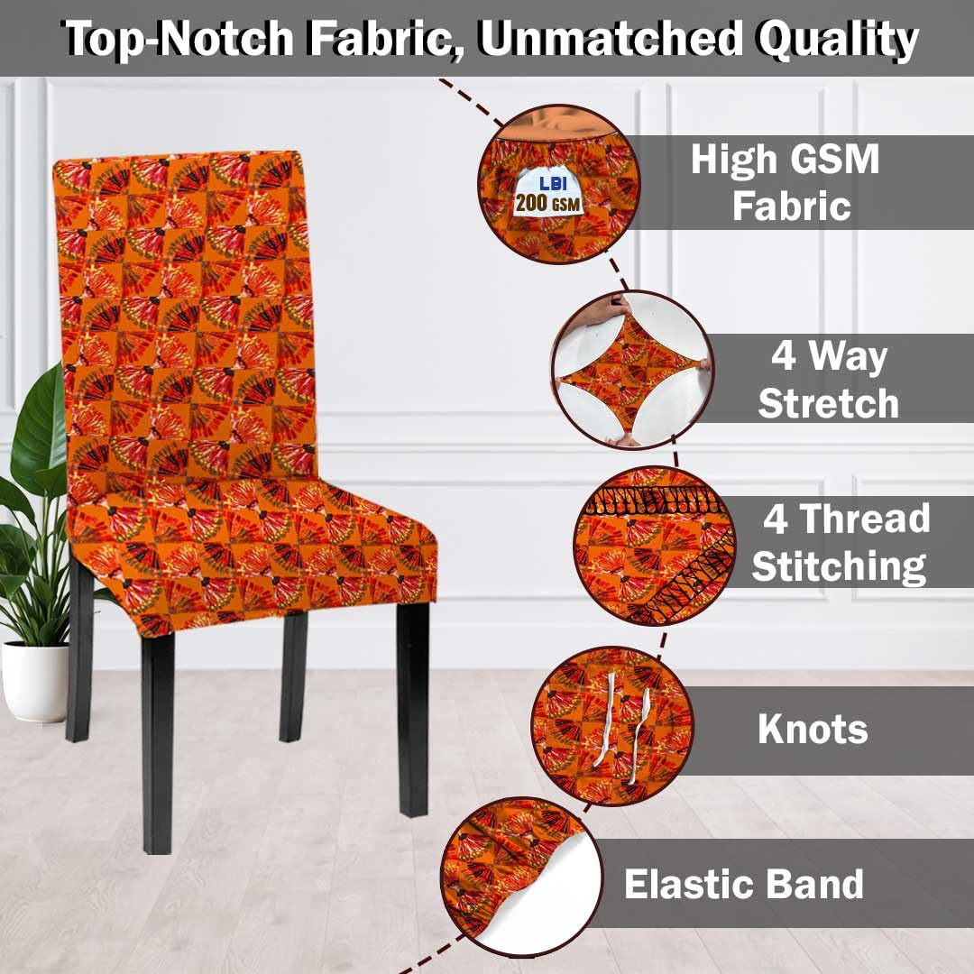 LAZI Soft and Stretchable Slipcover for chair cover on livebetterindia.com