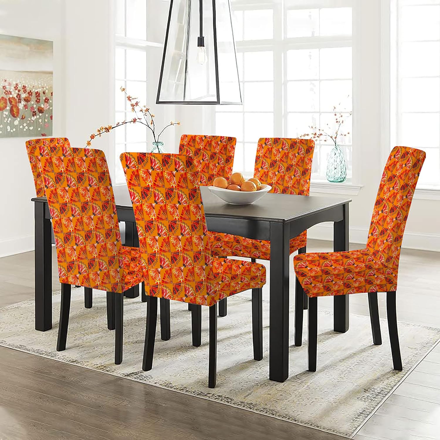 LAZI Set of 6 Dining chair for home on livebetterindia.com