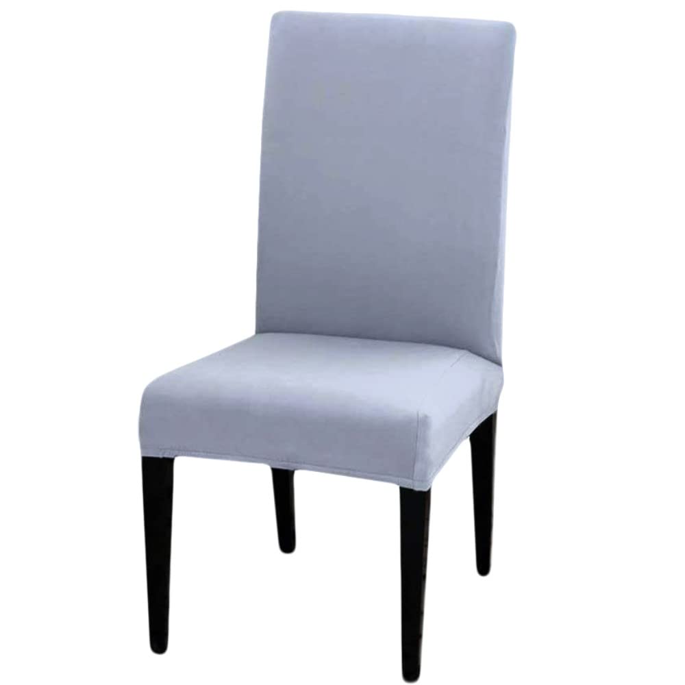 LAZI | Pack of 1 Grey Chair slipcover  on livebetterindia.com