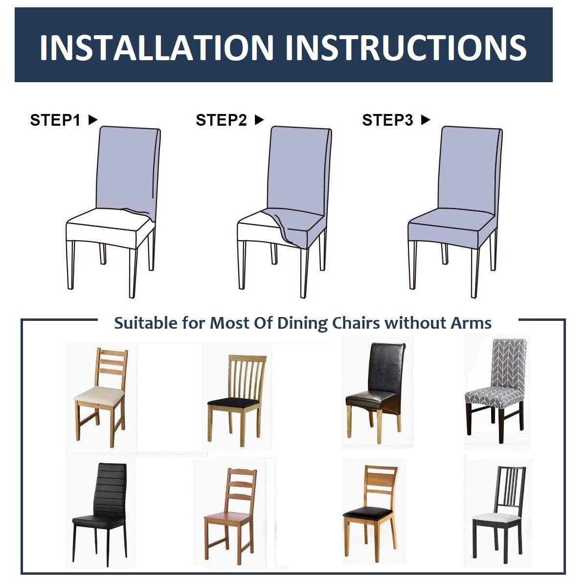 LAZI | how to put chair cover on livebetterindia.com