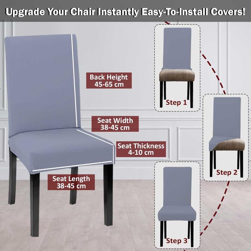 LAZI | Steps to install Chair cover on livebetterindia.com