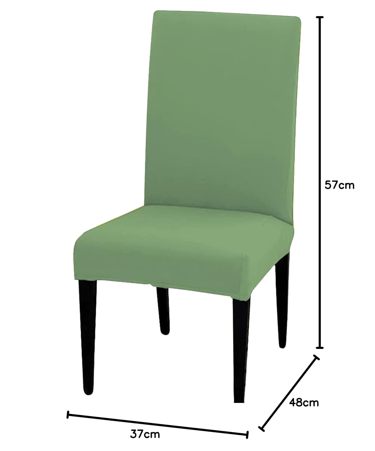LAZI | Size of dining chair for cover on livebetterindia.com