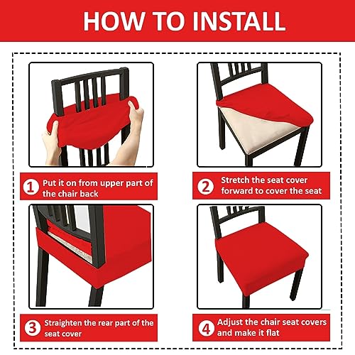 Hotkei | how to put chair cover to dining chair with livebetterindia.com