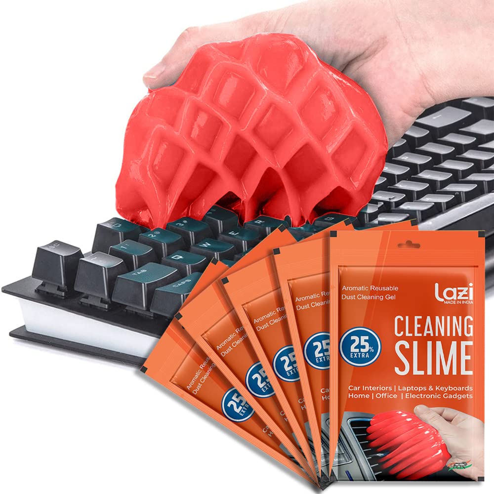 LAZI | Set of 5 slime for cleaning on livebetterindia.com