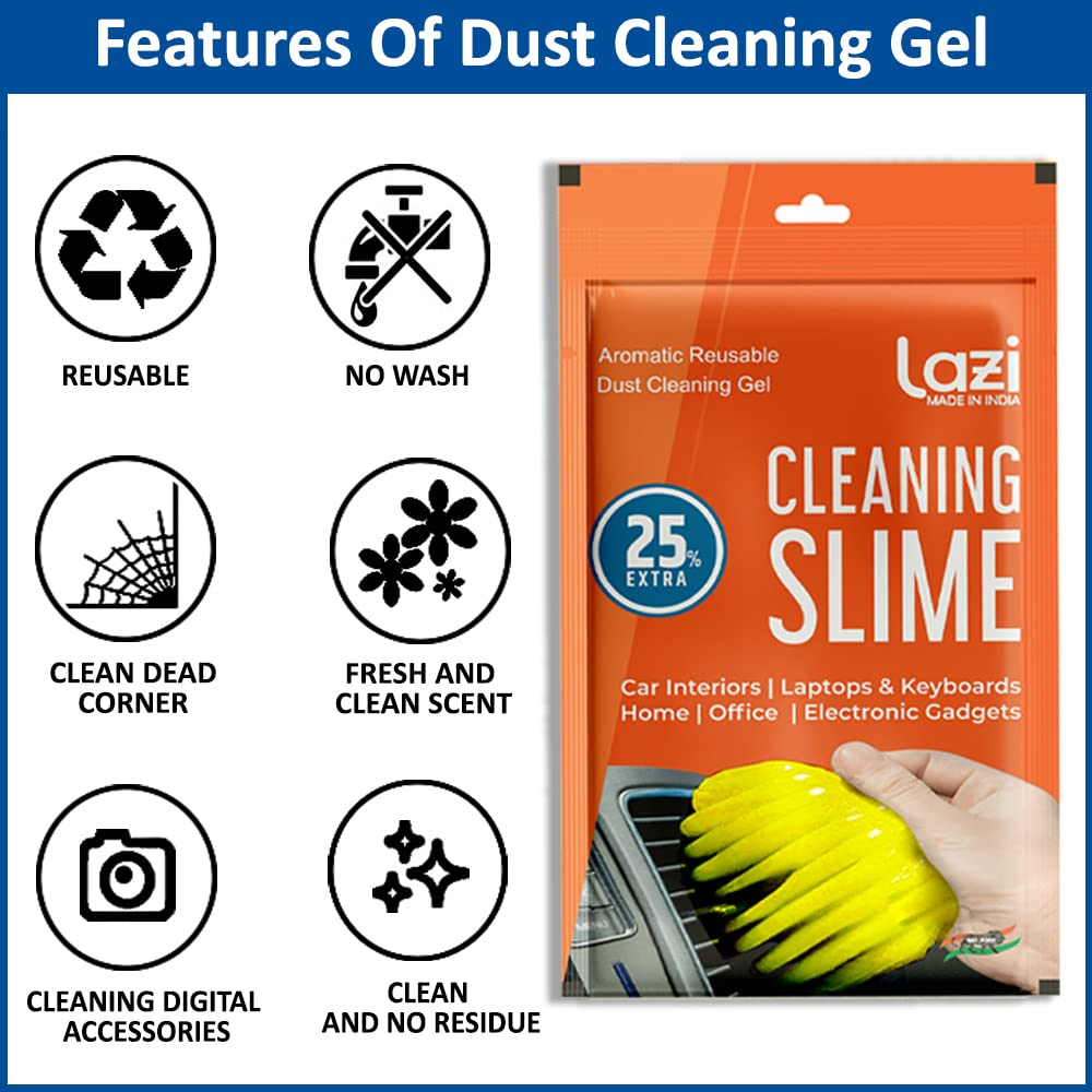 LAZI | Features of cleaning slime on livebetterindia.com