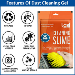 LAZI | Features of cleaning slime on livebetterindia.com