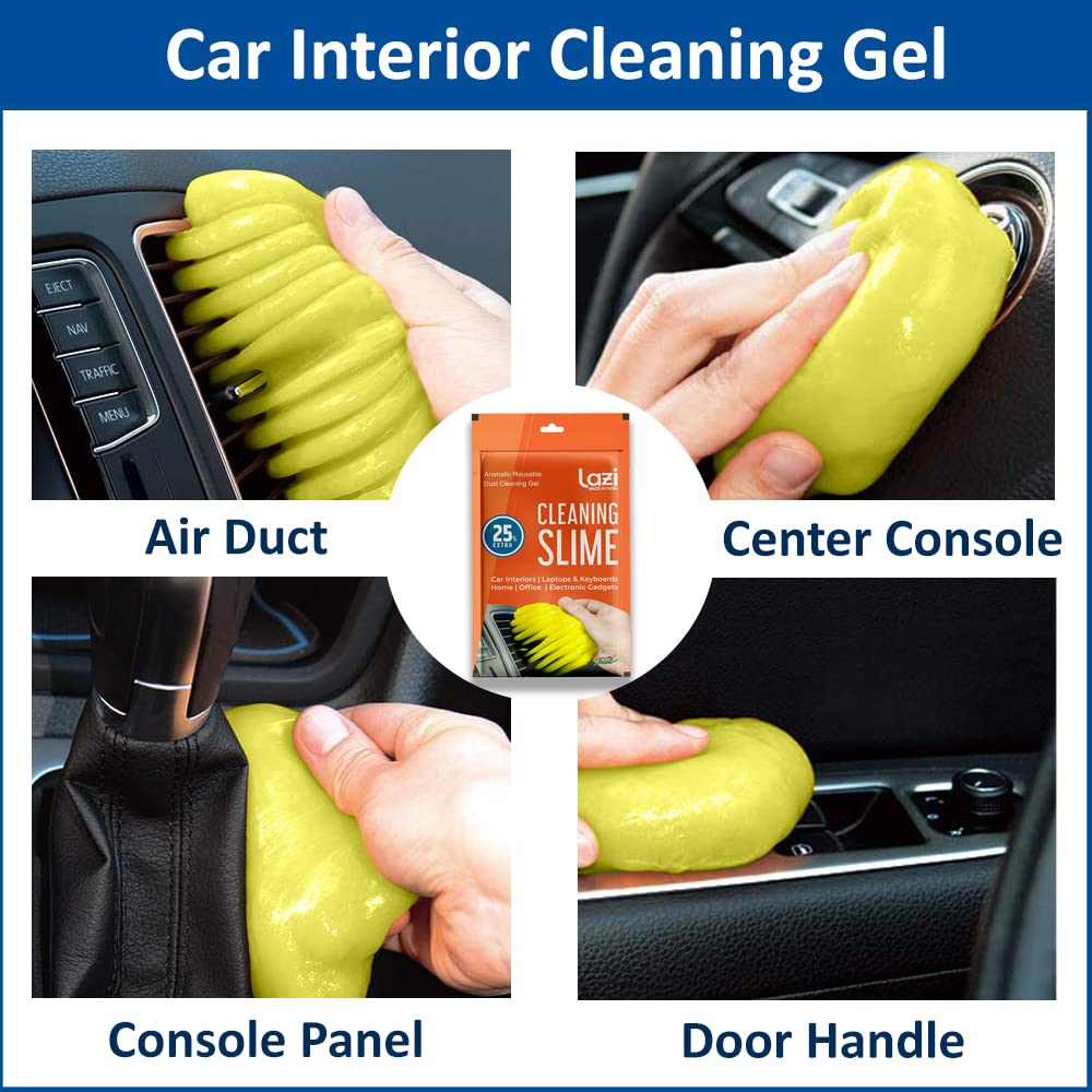 LAZI | Car Interior clean slime on livebetterindia.com